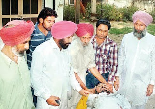 peasant leader murdered