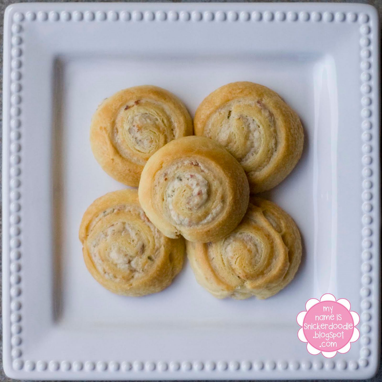 Bacon Pinwheel {Fabulous Food Friday 52} My Name Is Snickerdoodle