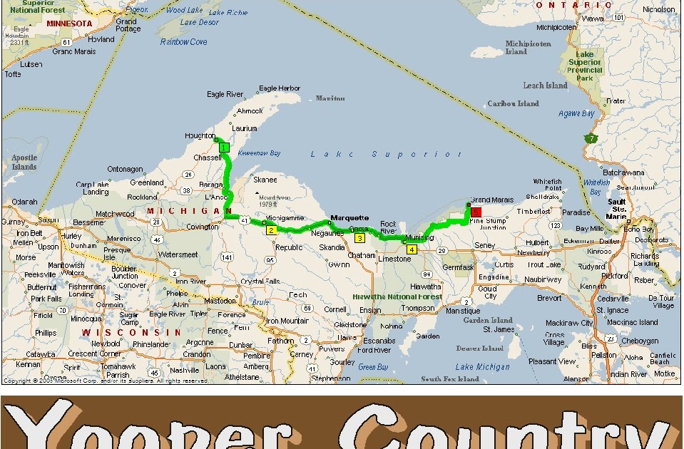 Roving Reports by Doug P (29) Hancock to Grand Marais Michigan