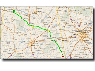 florence alabama map al