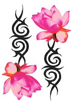 Free Printable Tattoo Designs - Flower Tattoo