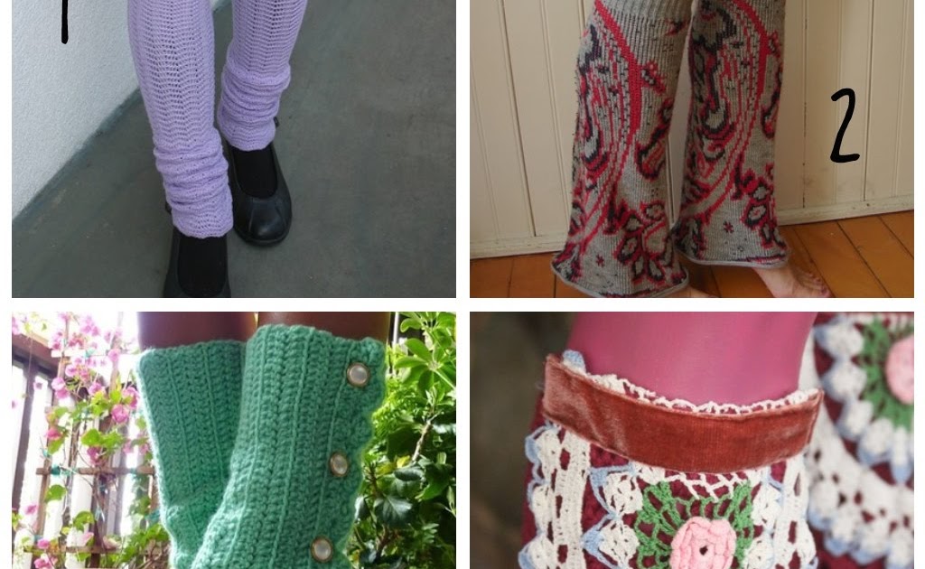 stuff by xtine Stuff on Etsy Leg Warmers
