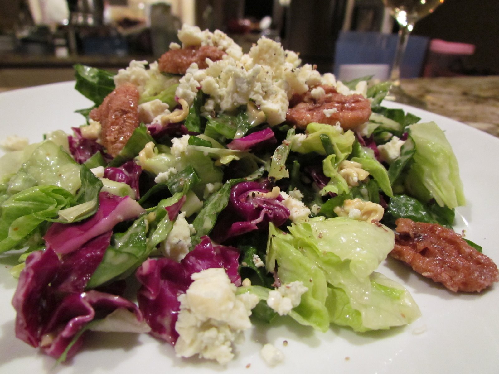 The Chef In My Head Bleu Cheese Chopped Salad