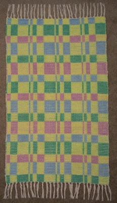 Leigh's 2nd polychrome rug.