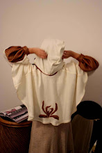 Capelina de punto y seda