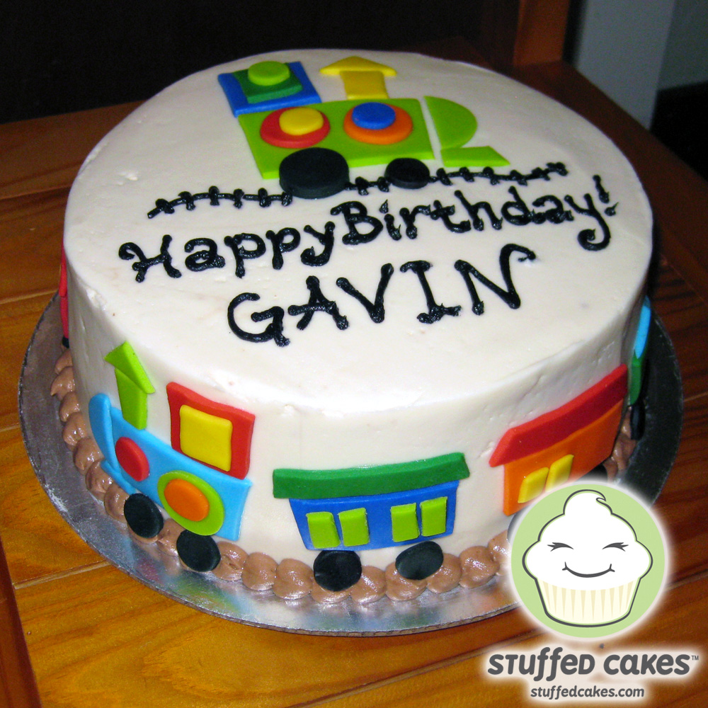 Stuffed Cakes: Train Cake