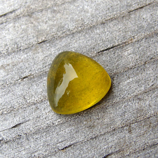 golden opal cabochon