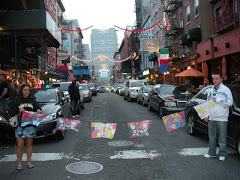 Flags at Little Italy