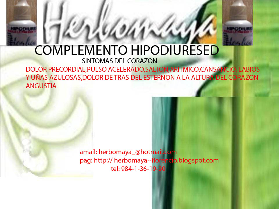 HIPODIURESED COMPLEMENTO