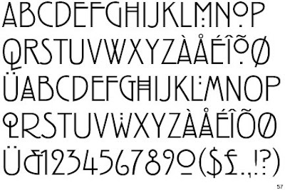 ancient looking font