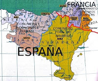 Ubicación de los territorios vascos