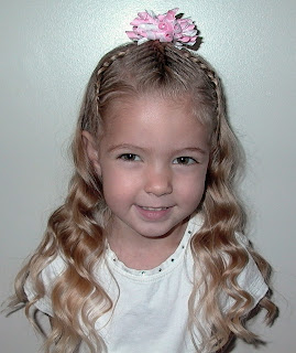 Little Girl S Hairstyles Dutch And French Braids With Corkscrew