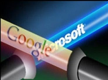 google-vs-microsoft-logo