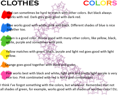 What different color clothes mean – The Meaning Of Color