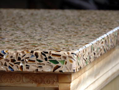 Green Home Design Architect: Glass Mulch – a Popular Landscaping Choice