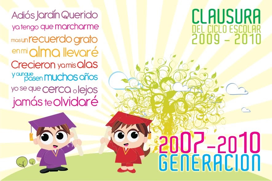 Arte-objeto, Diseño: Clausura, fin de cursos