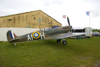 fully assembled Spitfire