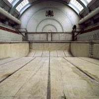 empty swimming pool