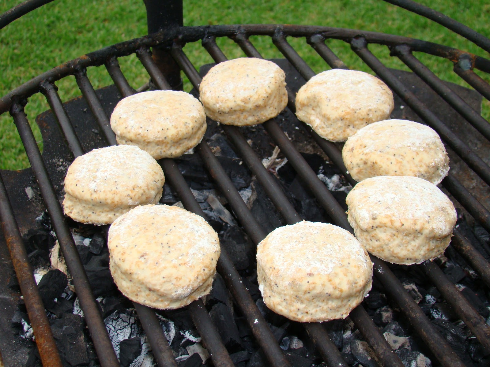 FiredUp Cooking! Bread Rolls cooked over a fire