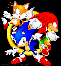 sonic,tails i knuckles