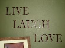Live, Laugh. Love Wall Design