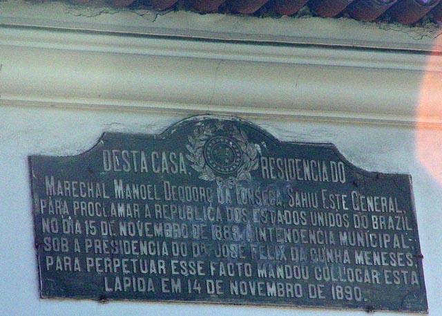 Colégio Ponto Alto - Você sabia que foi numa sexta, como neste ano, há 130  anos atrás, em 15 de novembro de 1889, o marechal Deodoro da Fonseca deixou  de apoiar Dom