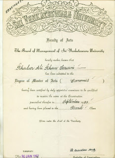 convocation certificate