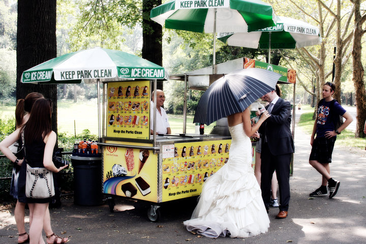 Kim captures a New York Wedding moment in Central Park