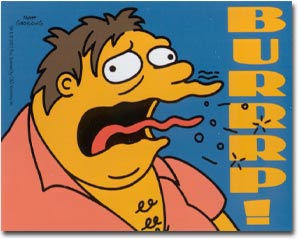 cartoon burp