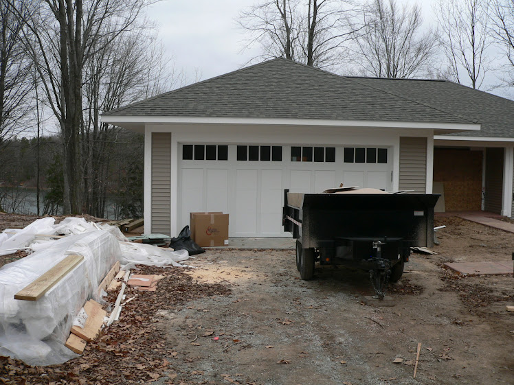 Nov 20 - We have a garage door!