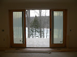 Jan 1 - view from the front through to the deck and lake