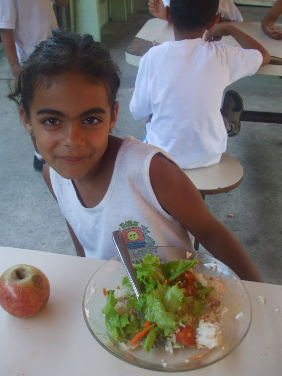 Degustação da salada - 19-11-2010