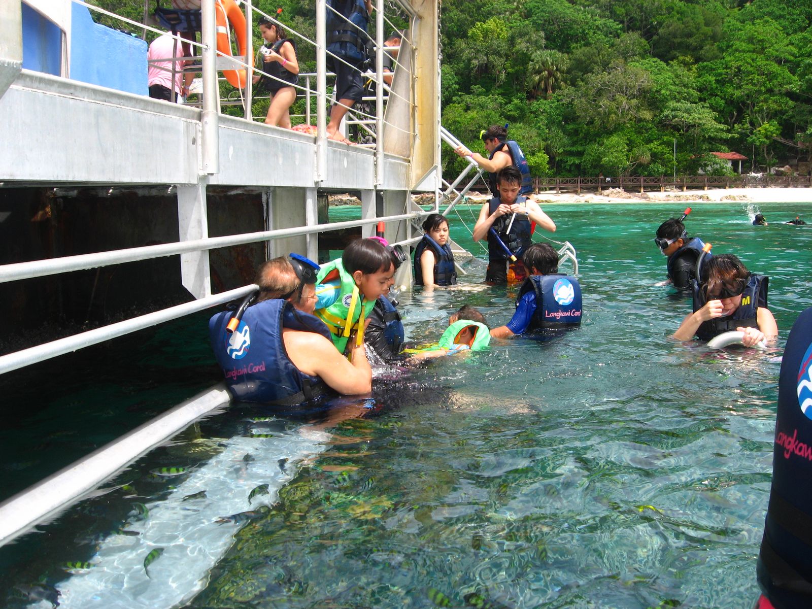 I will learn to swim; by myself! Pulau Payar, Langkawi Island better