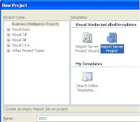 New SSRS Project