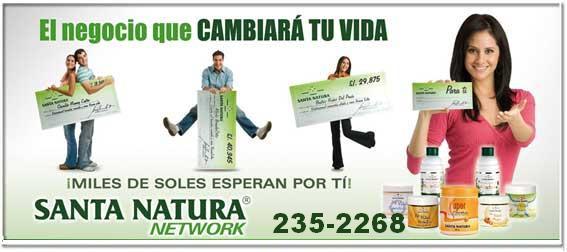 SANTA NATURA NETWORK.....a un paso de cambiar tu vida