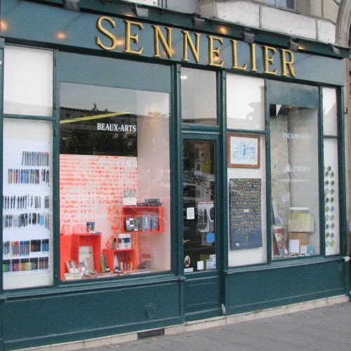Making a Mark Reviews Art shop review Magasin Sennelier, Paris
