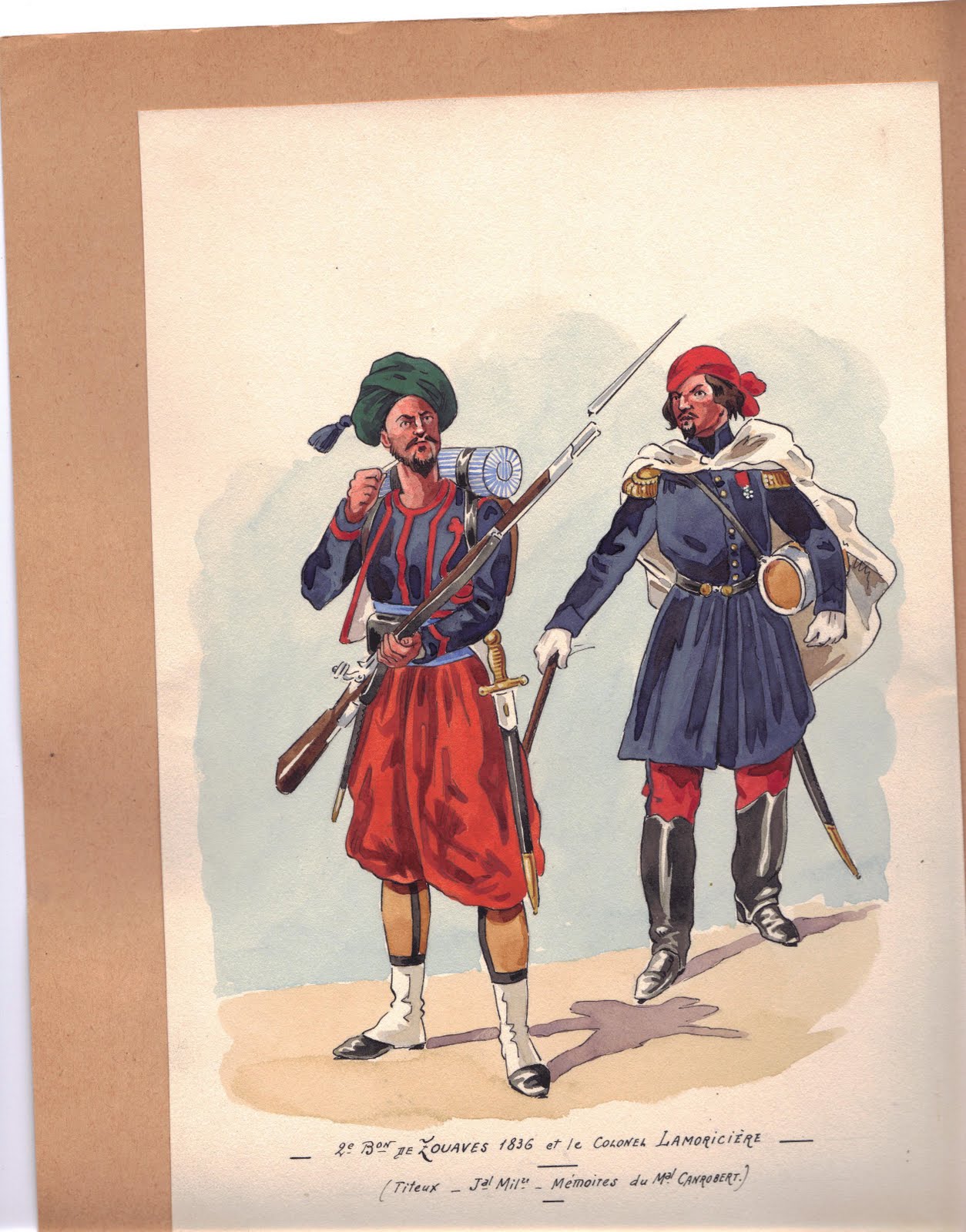 Using ACW Zouaves for French Zouaves in North Africa?