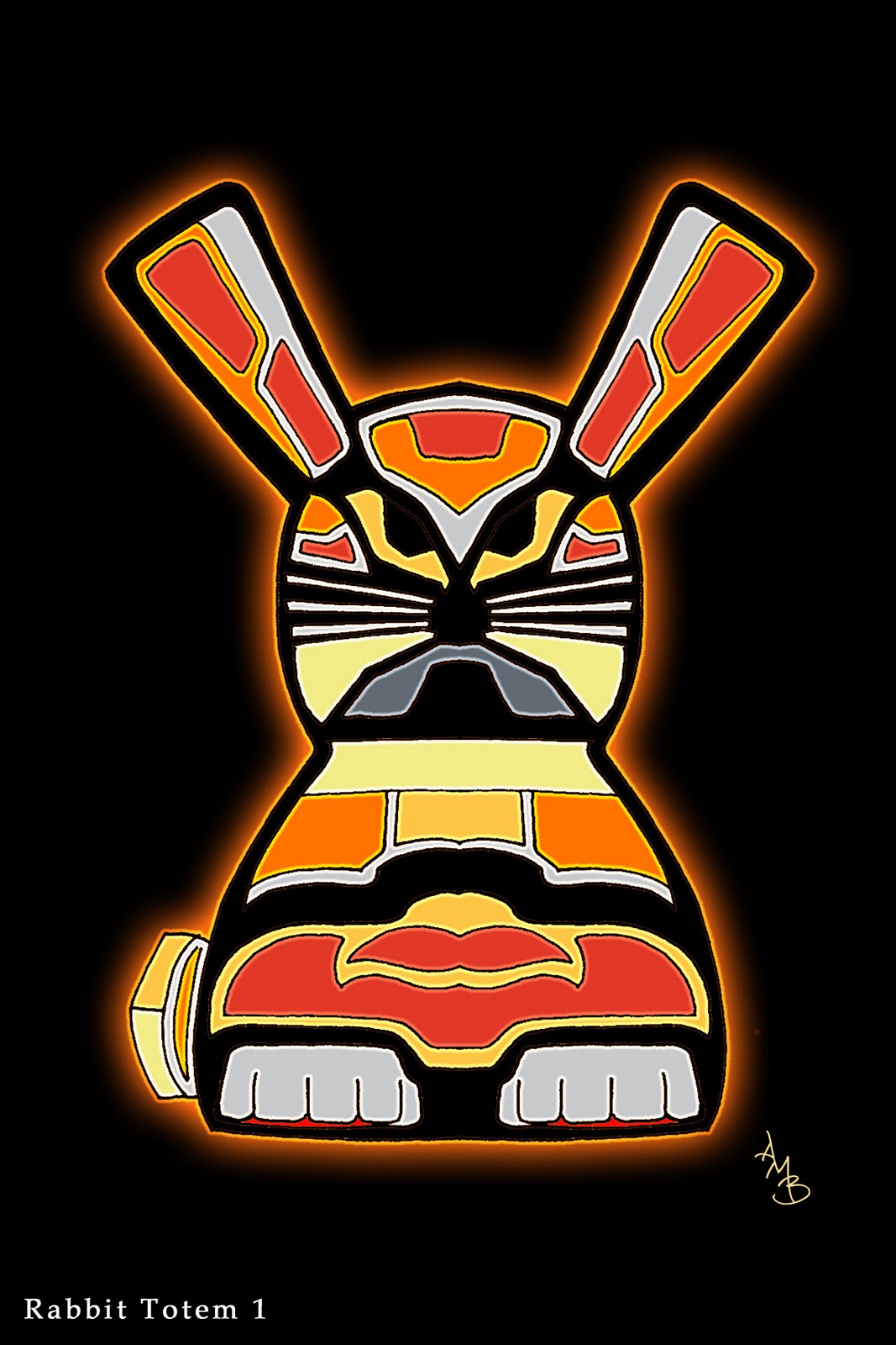 Yelling Rabbit Artworks: Rabbit Totems