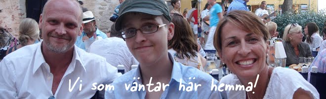 Vi som väntar hemma!