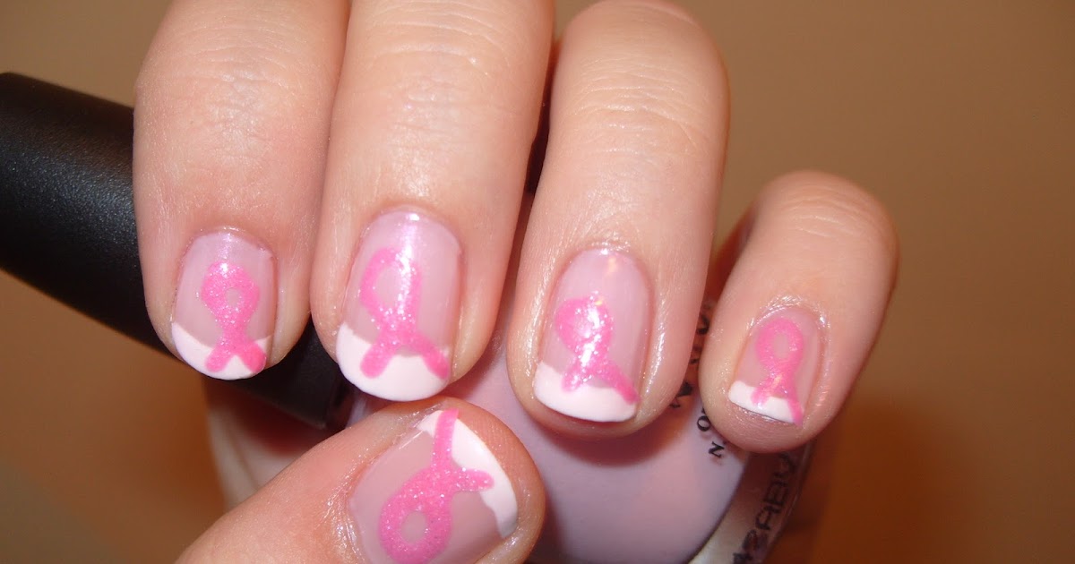 3. How to Create Nail Art Ribbons for Breast Cancer Awareness - wide 1