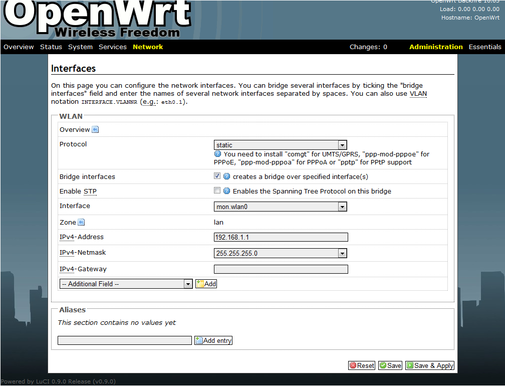 Dicas e Acessorios OpenWRT no wr1043nd WiFI