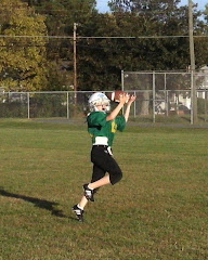 Hunter is a wider receiver this year!!