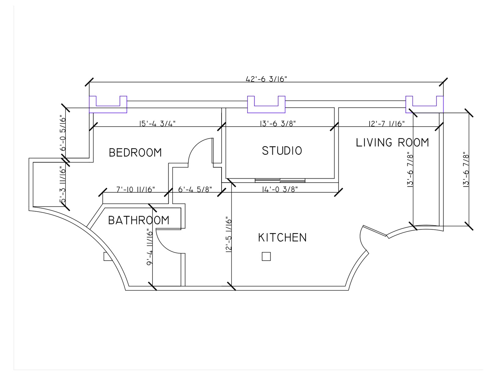 ino-designs: Dimensioned Floor Plan