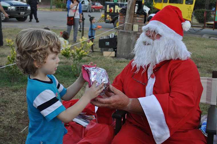 PAPA NOEL EN SIERRA DE LA VENTANA