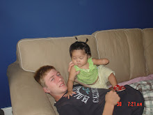 Nicholas (our oldest son) and a precious orphan in China