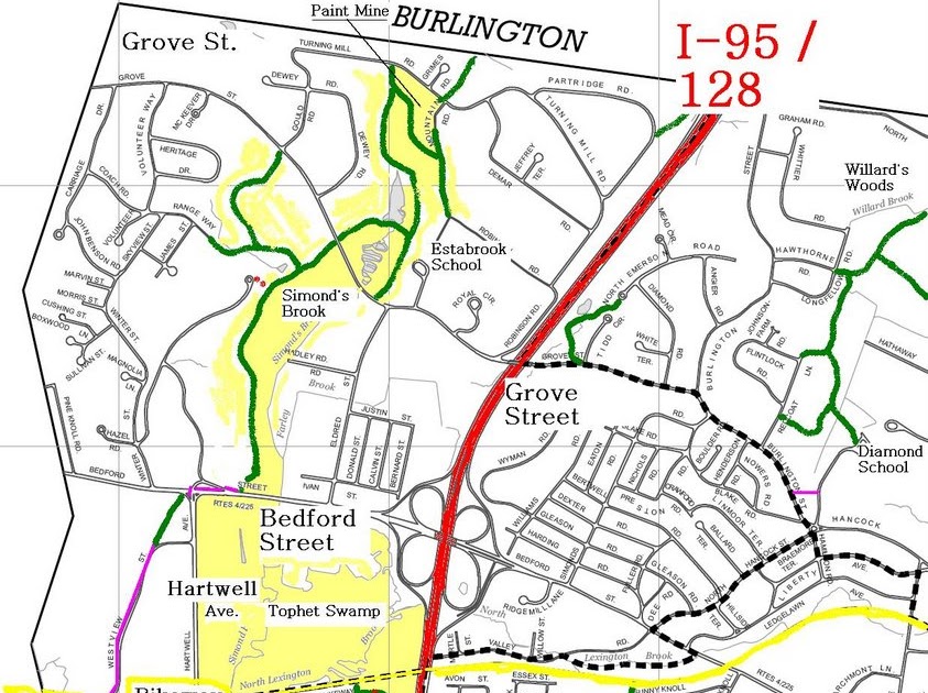Organic Trails A new map of the West Lexington Greenway