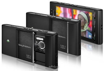 Sony Ericsson Satio, Idou, 12 Megapixels, Touchscreen