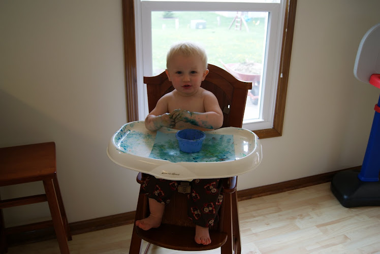 Finger painting