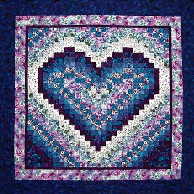 Item #3 - Blue Heart Quilt