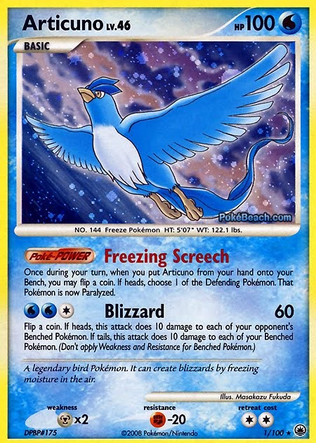 TCG Spotlight: Some Of The Best Articuno Pokémon Cards